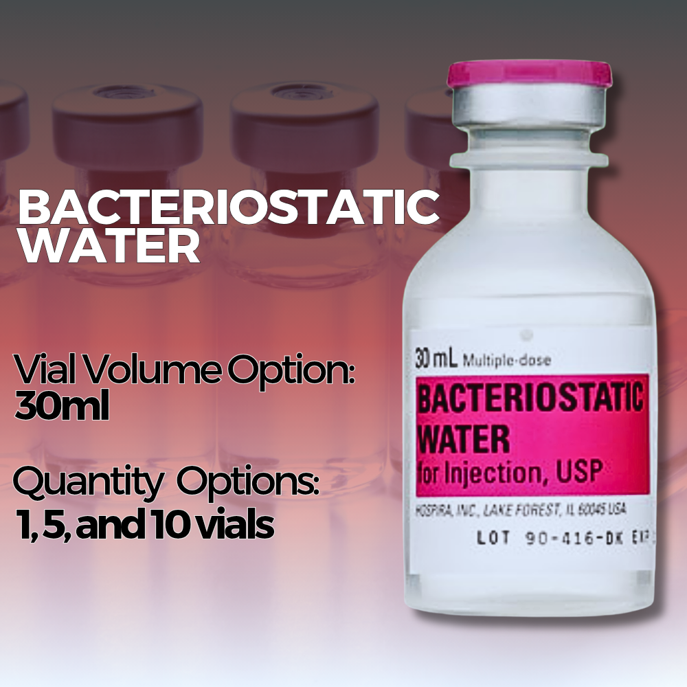 Real BAC - Bacteriostatic Water for Peptide Reconstituation Peptide Stock Real BAC - Bacteriostatic Water for Peptide Reconstituation Peptide Stock